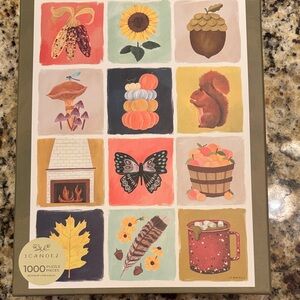 1Canoe2 1000 Piece Puzzle, Fall Grid